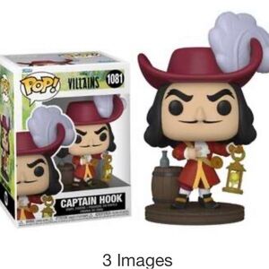 Funko Captain Hook Vinyl Figure with Red Hat and Coat